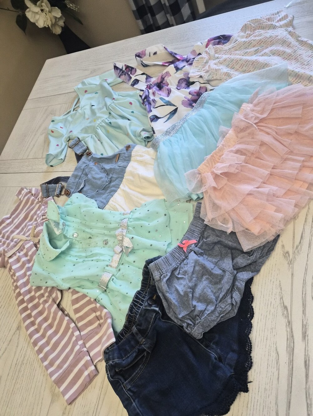 12M Baby Girl Summer Clothes Lot